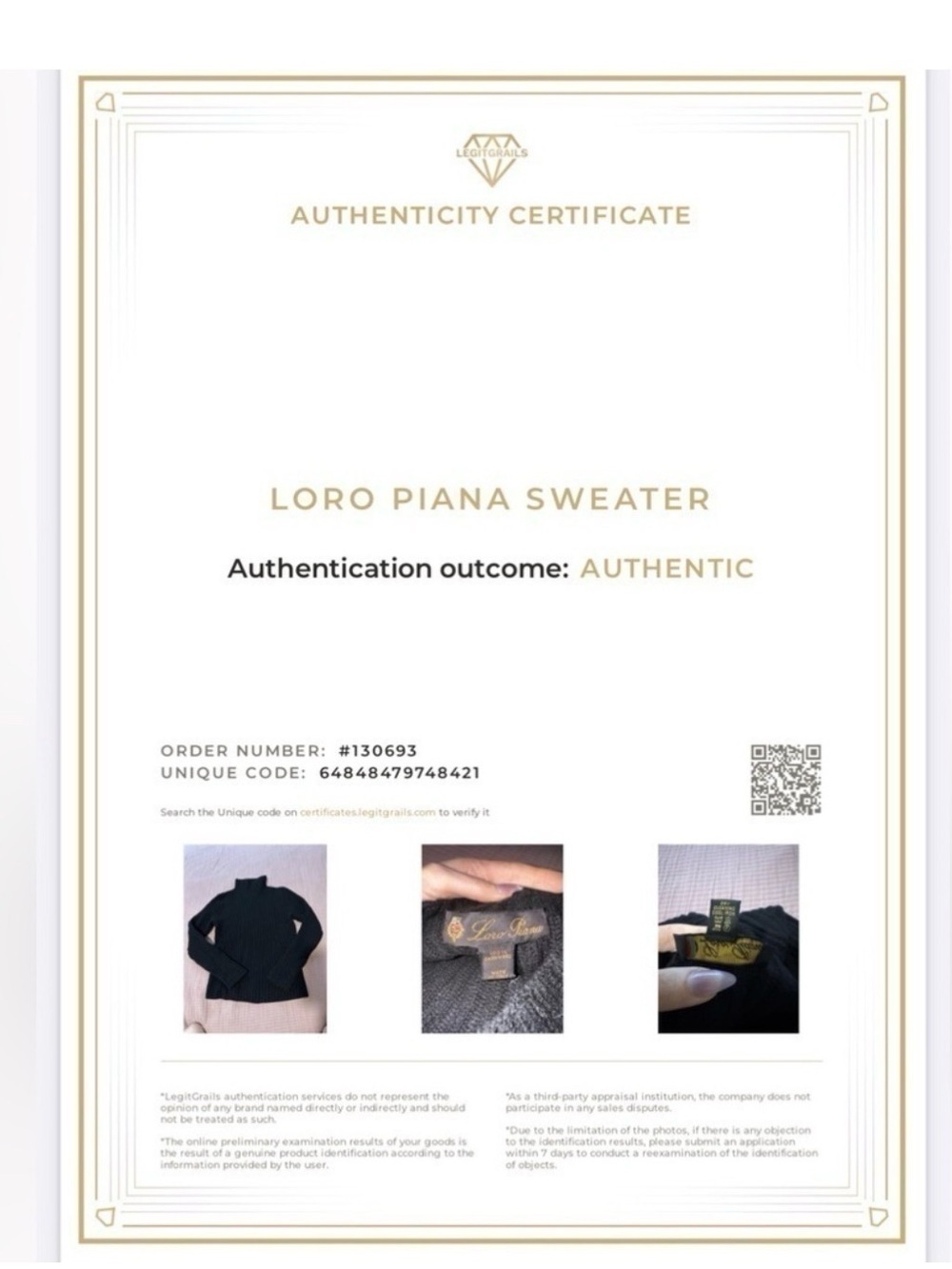 Loro Piana Black Cashmere Ribbed Turtleneck Sweater - Picture 8 of 9